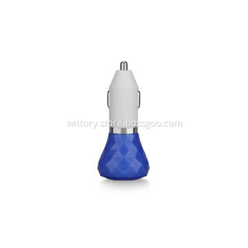 Candy Color Series Blue Car Charger